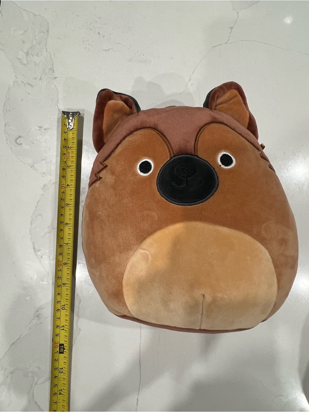 Squishmallows Plush Backpack in Rich Brown